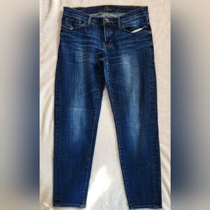Lucky Brand Dark Wash Denim Jeans Size 6/28. Sienna Cigarette.